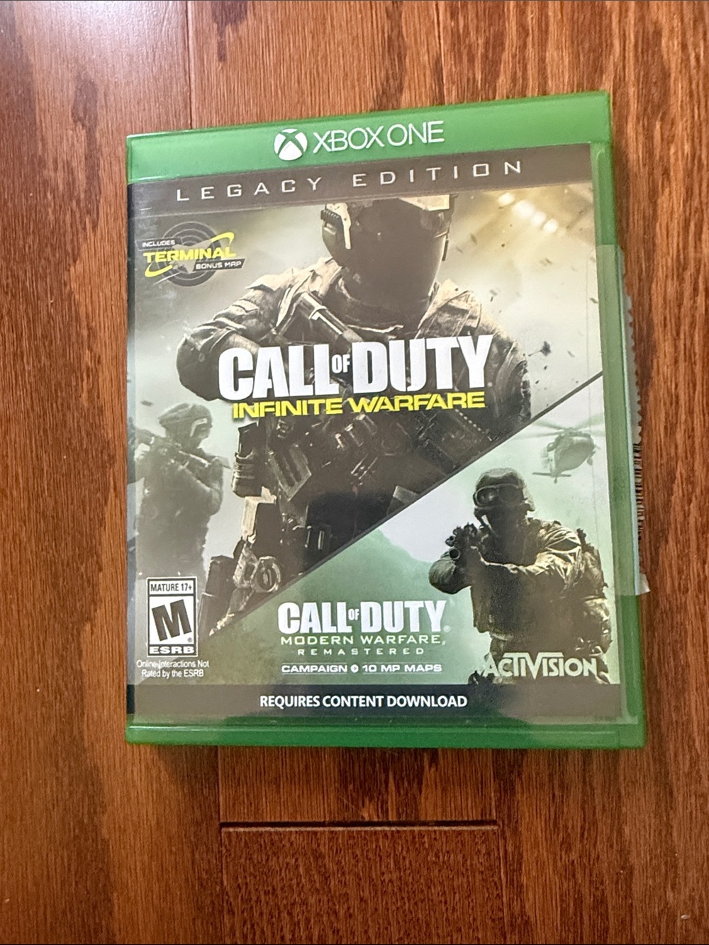 Call of Duty Infinite Warfare Legacy Edition Xbox One 2016 Video Game